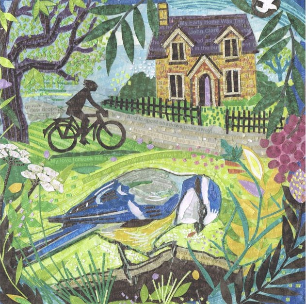 Jamie Poole is presenting a ranch of his collages, they will be on display from 12th October until Saturday 17th November